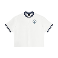 Maillot de baseball oversize original blanc homme — collection DAD