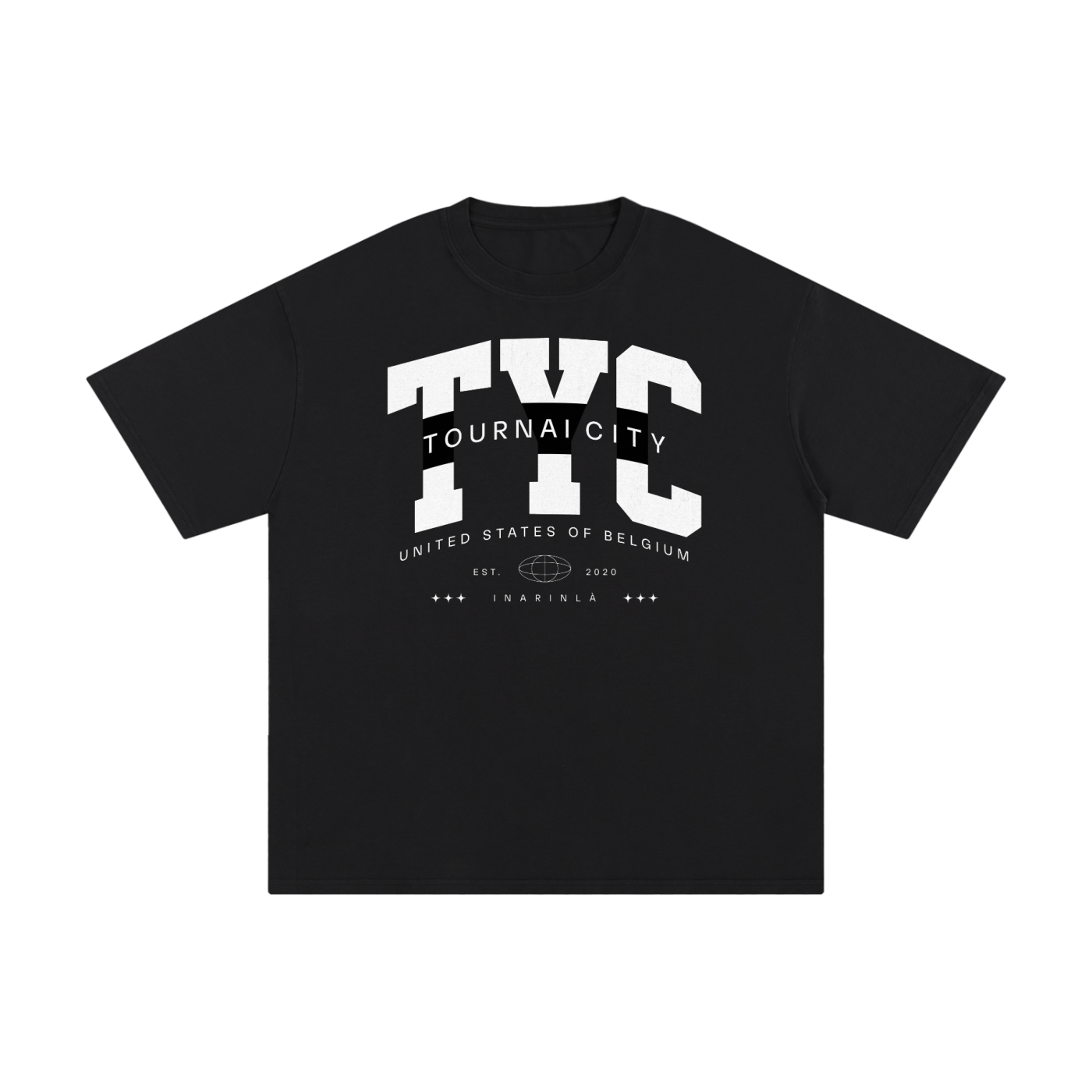 T-Shirt oversized - Tournai City