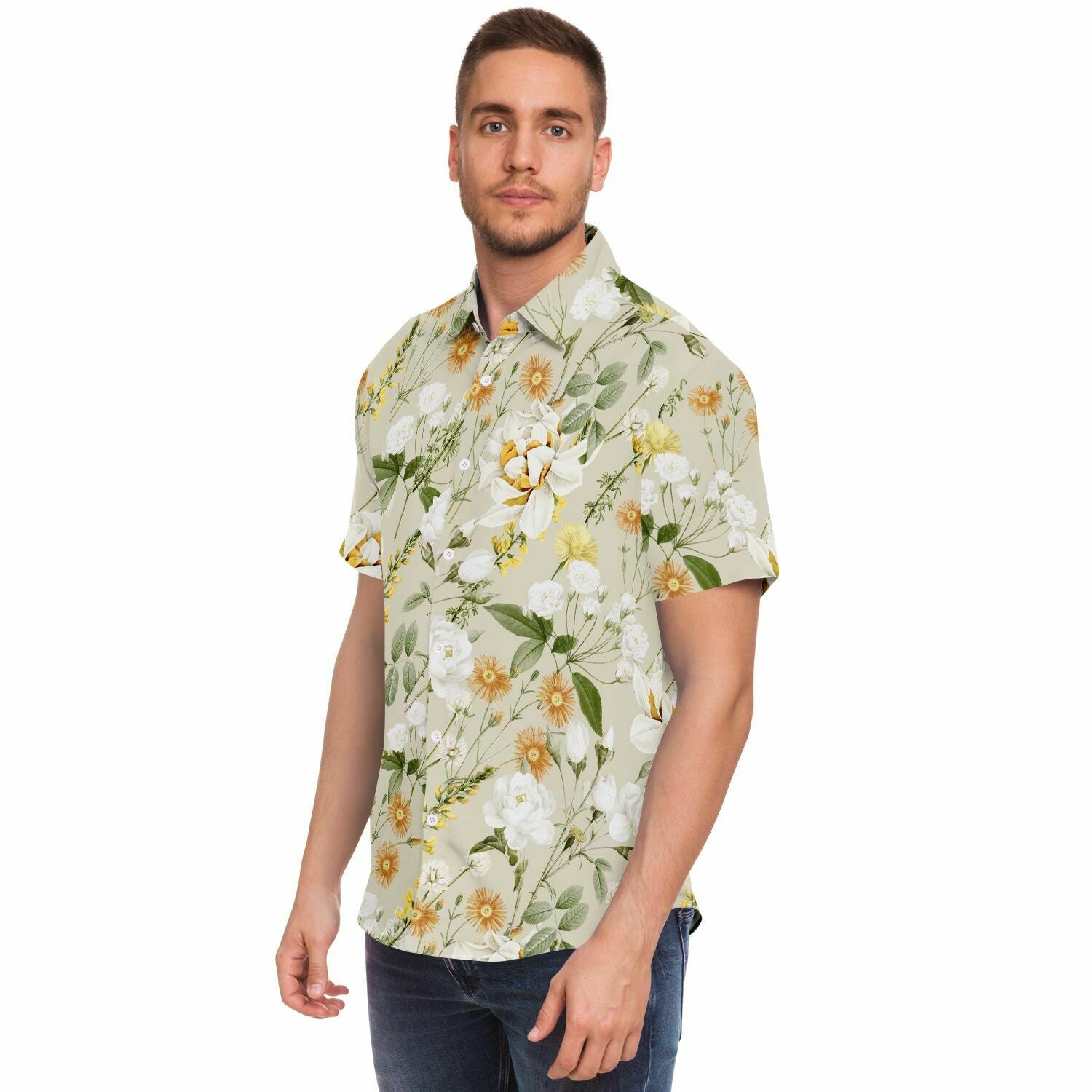 chemise homme imprimé floral