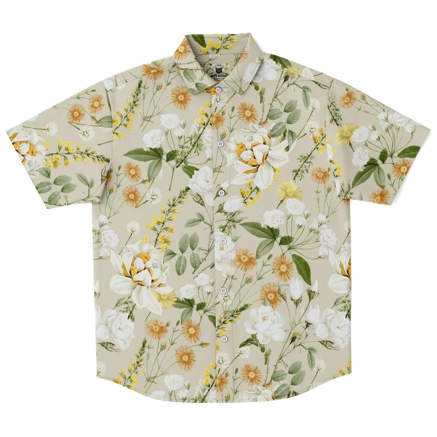 chemise à motifs floraux homme