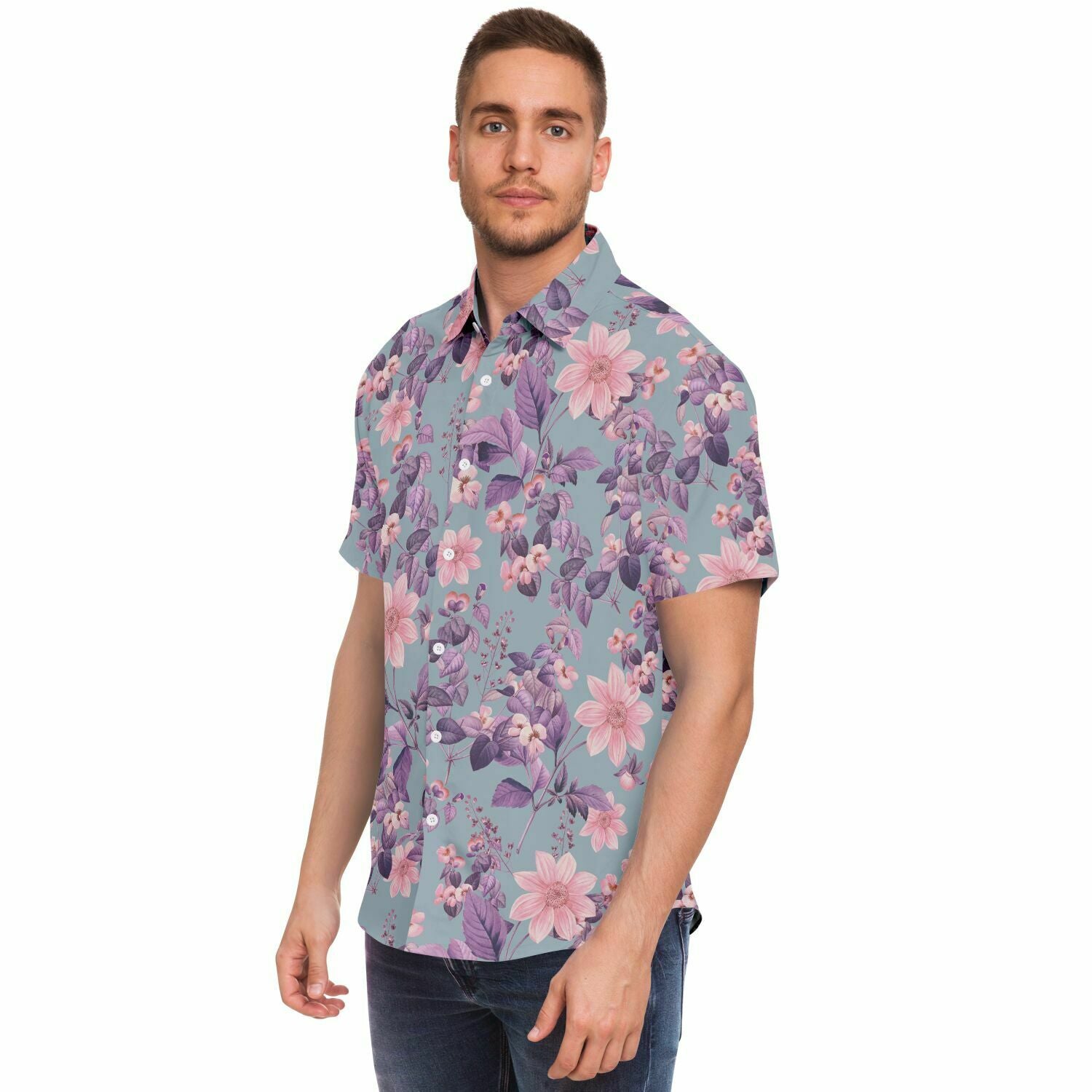 chemise à fleurs homme tendance