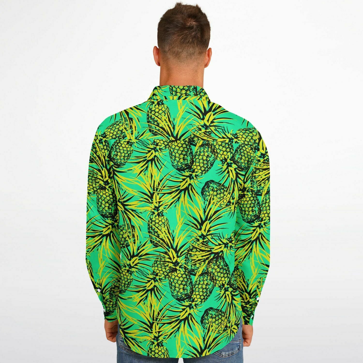 chemise au style unique ananas pour homme