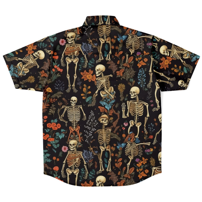 Chemise Homme Manches Courtes - Skeleton