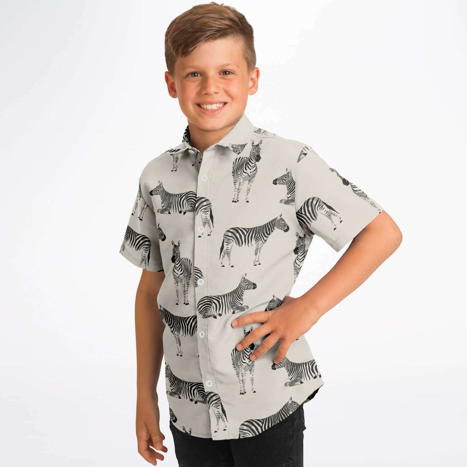 chemise enfant originale zèbre