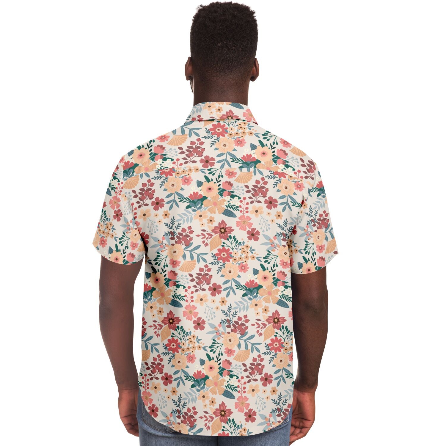 chemise colorée homme à fleurs