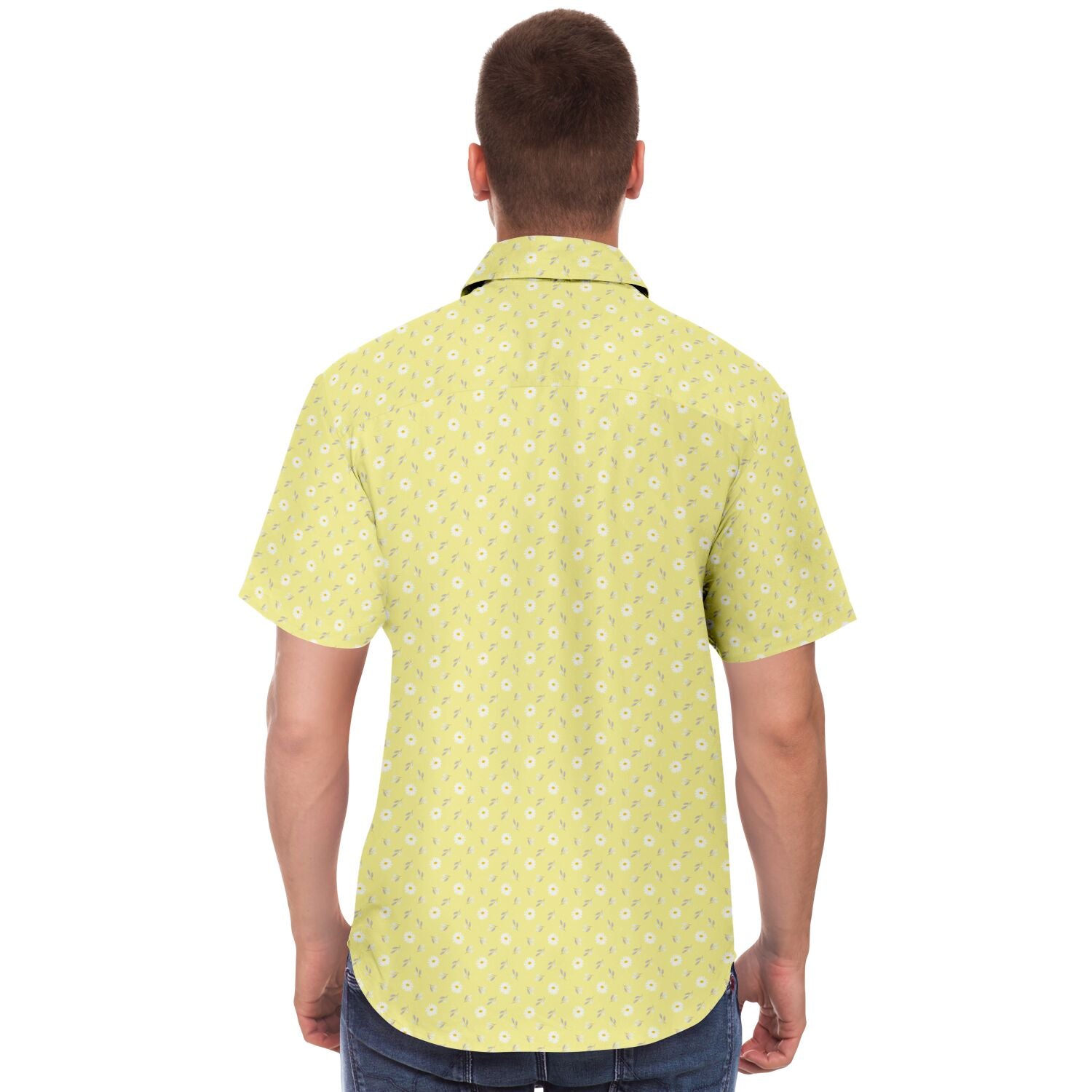 chemise à motif floral pour homme