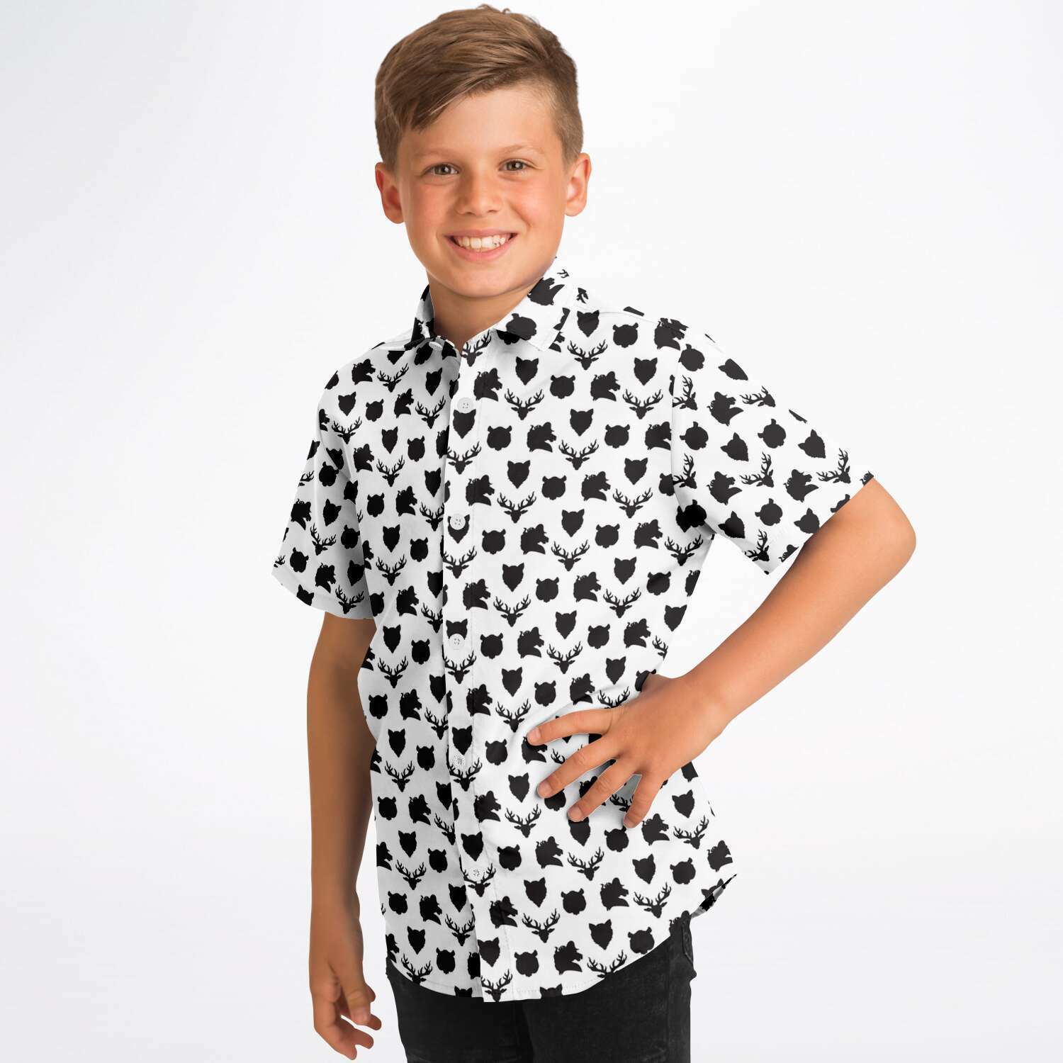 chemise blanche style original pour garçon