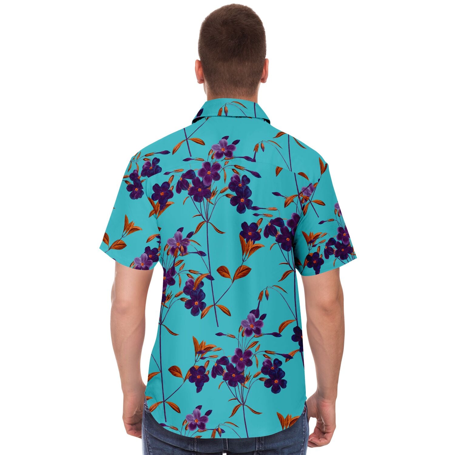 chemise colorée homme à fleurs