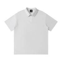 Polo Quart-Zip Noir Original — Streetwear Belge