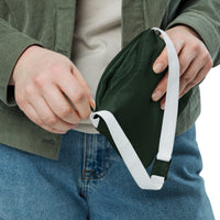 Détail poche zippée coupe-vent DAD vert forêt