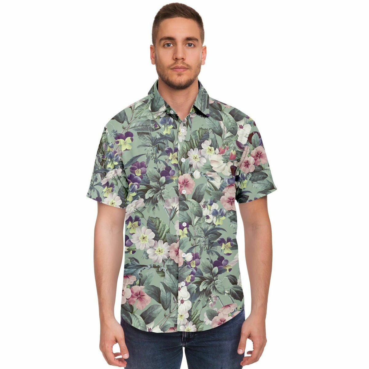 vêtements homme à fleurs