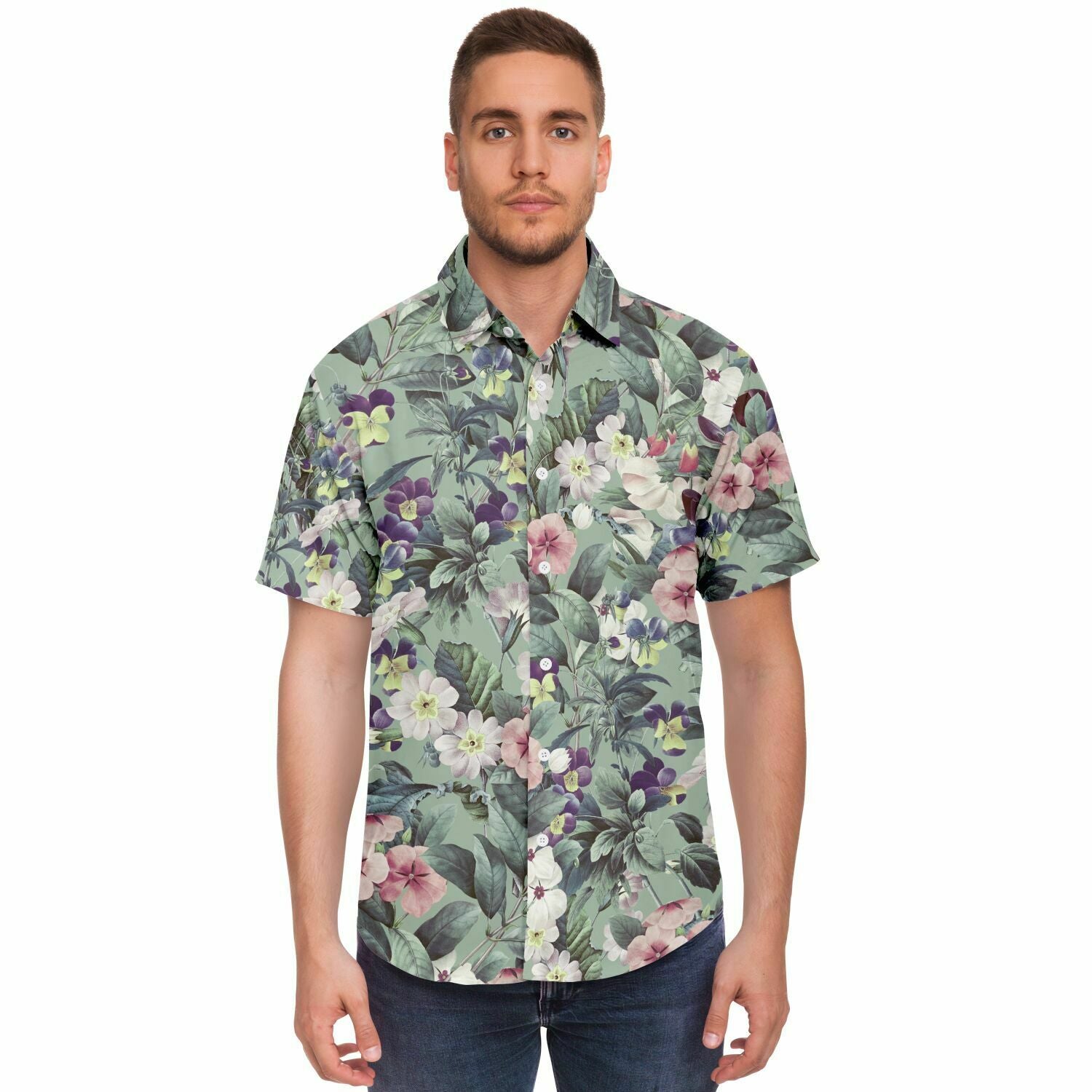 vêtements homme à fleurs