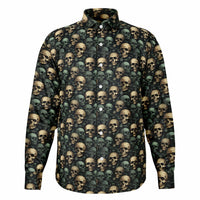 chemise tendance à têtes de morts