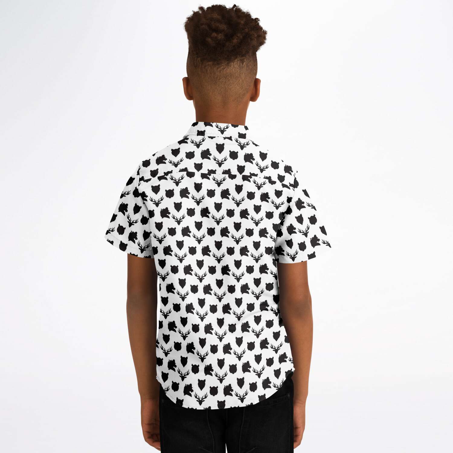 vêtement original garçon chemise blanche