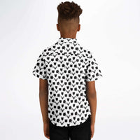 vêtement original garçon chemise blanche