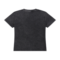 Packshot dos du t-shirt délavé original noir délavé