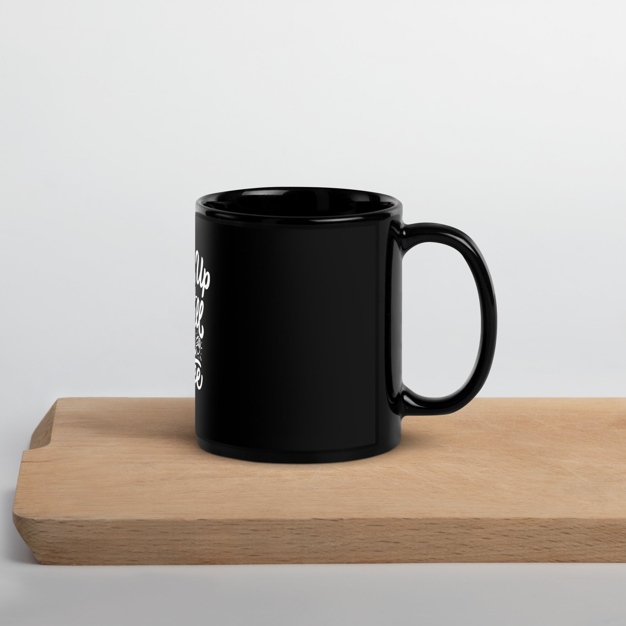 Mug brillant noir - Fan de café