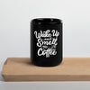 Mug brillant noir - Fan de café