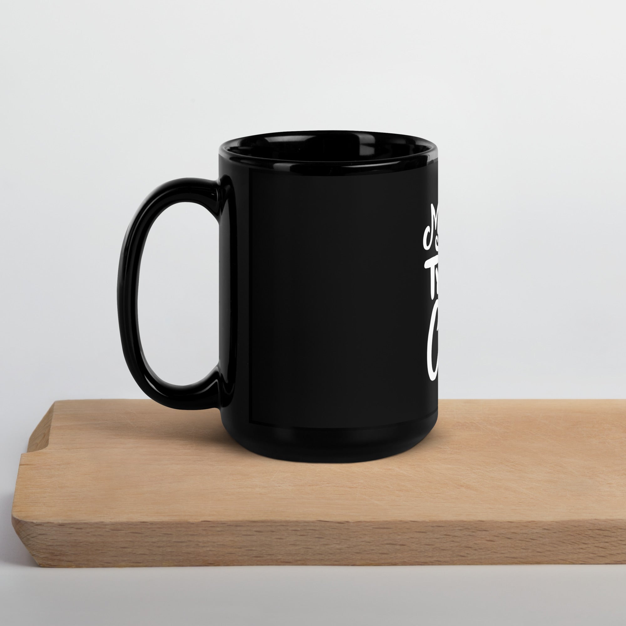 Mug brillant noir - Fan de café