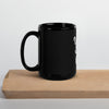Mug brillant noir - Fan de café