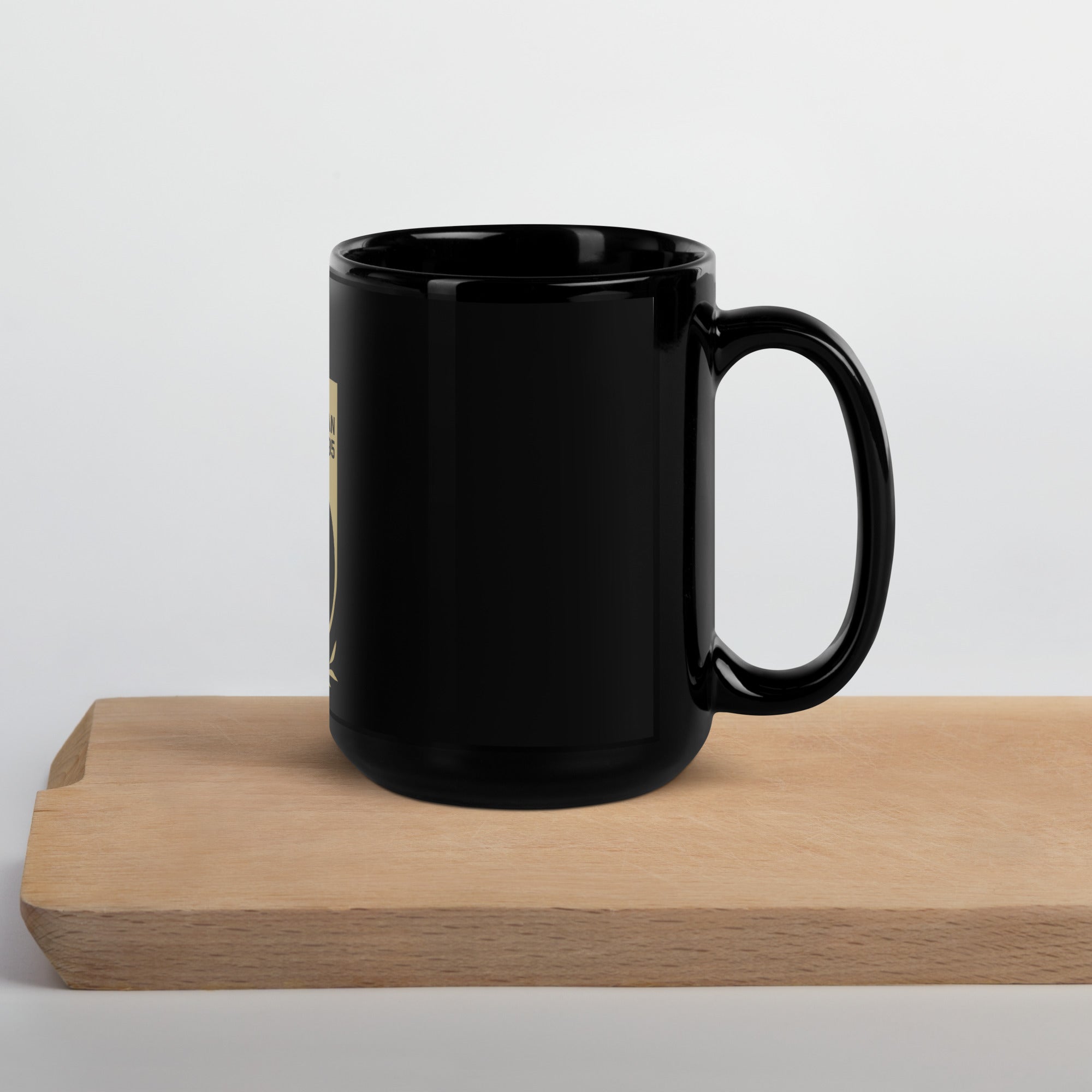 Mug brillant noir - BELGIUM FOOTBALL