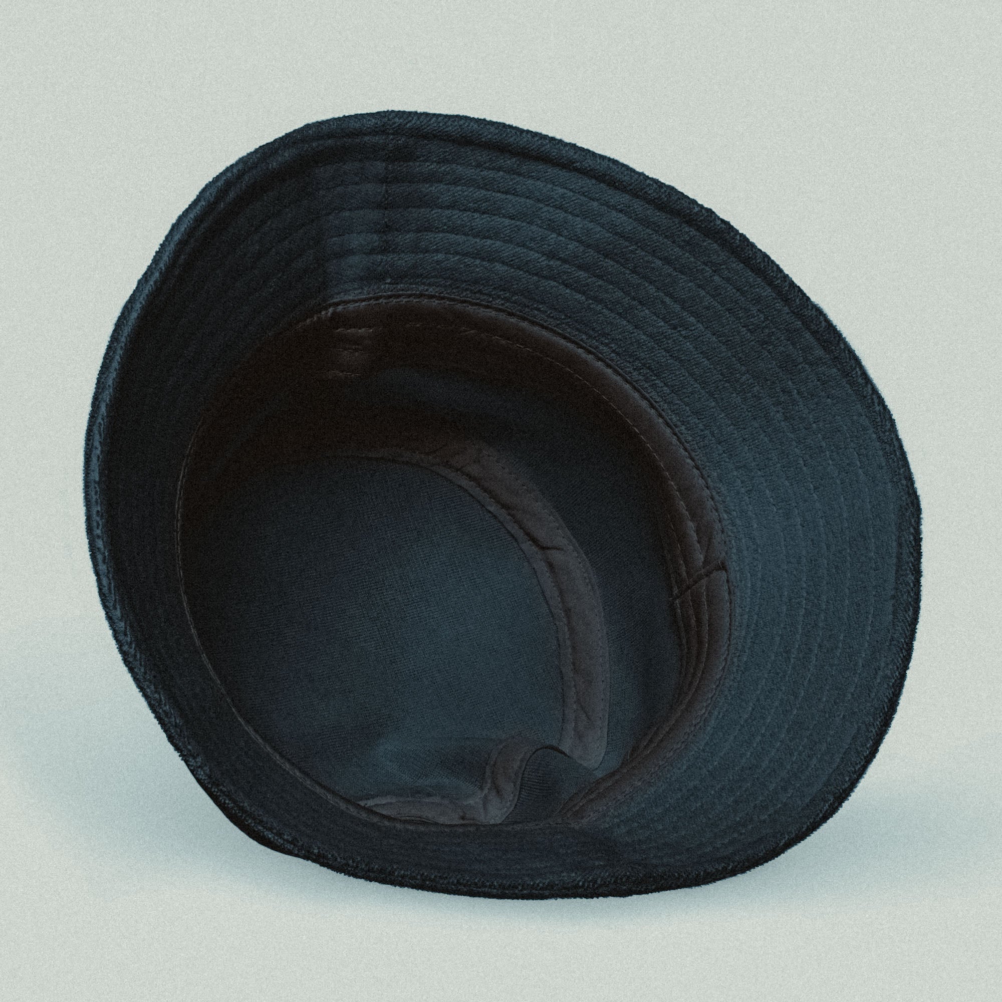 accessoire mode bob en tissu éponge diables rouges