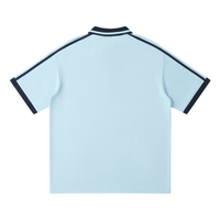 Polo Contrast Piping Noir Original — Streetwear Belge