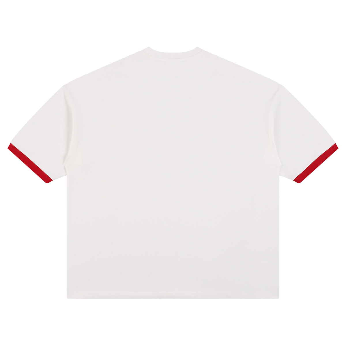 T-shirt Colorblock Épaule Tombante Original Noir — Streetwear Belge