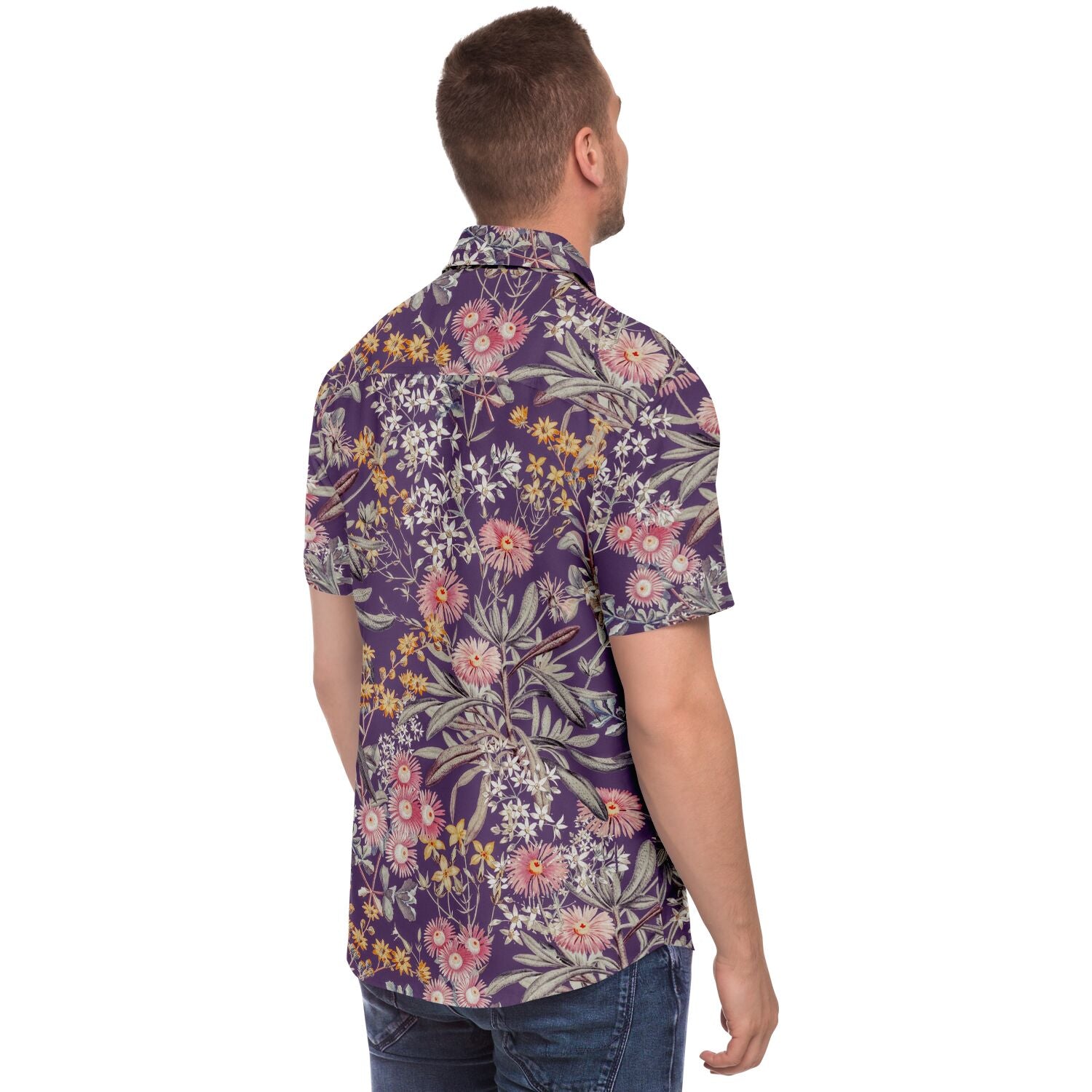 chemise de vacances homme à fleurs