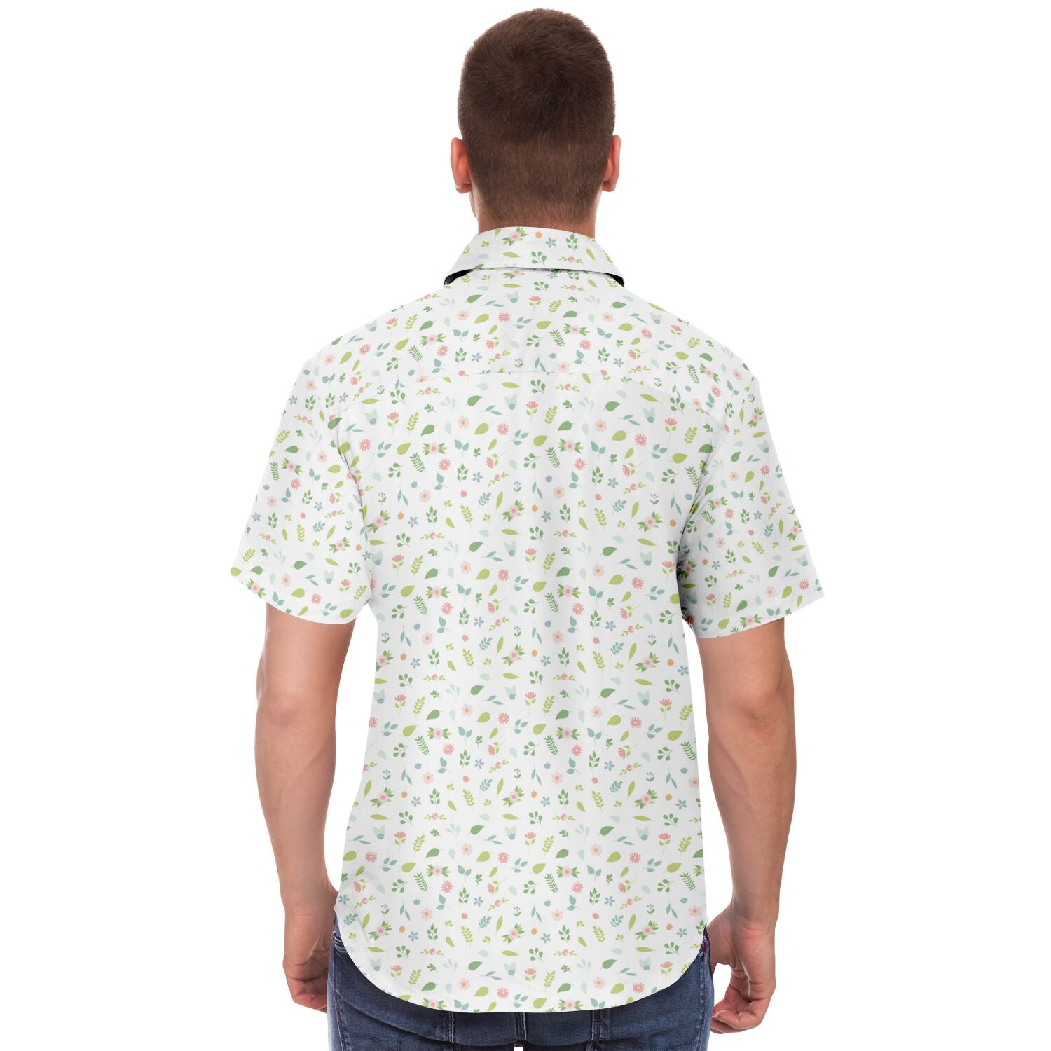 chemise à fleurs pour style décontracté