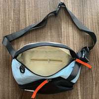 Sac banane hip-hop noir streetwear – vue 6