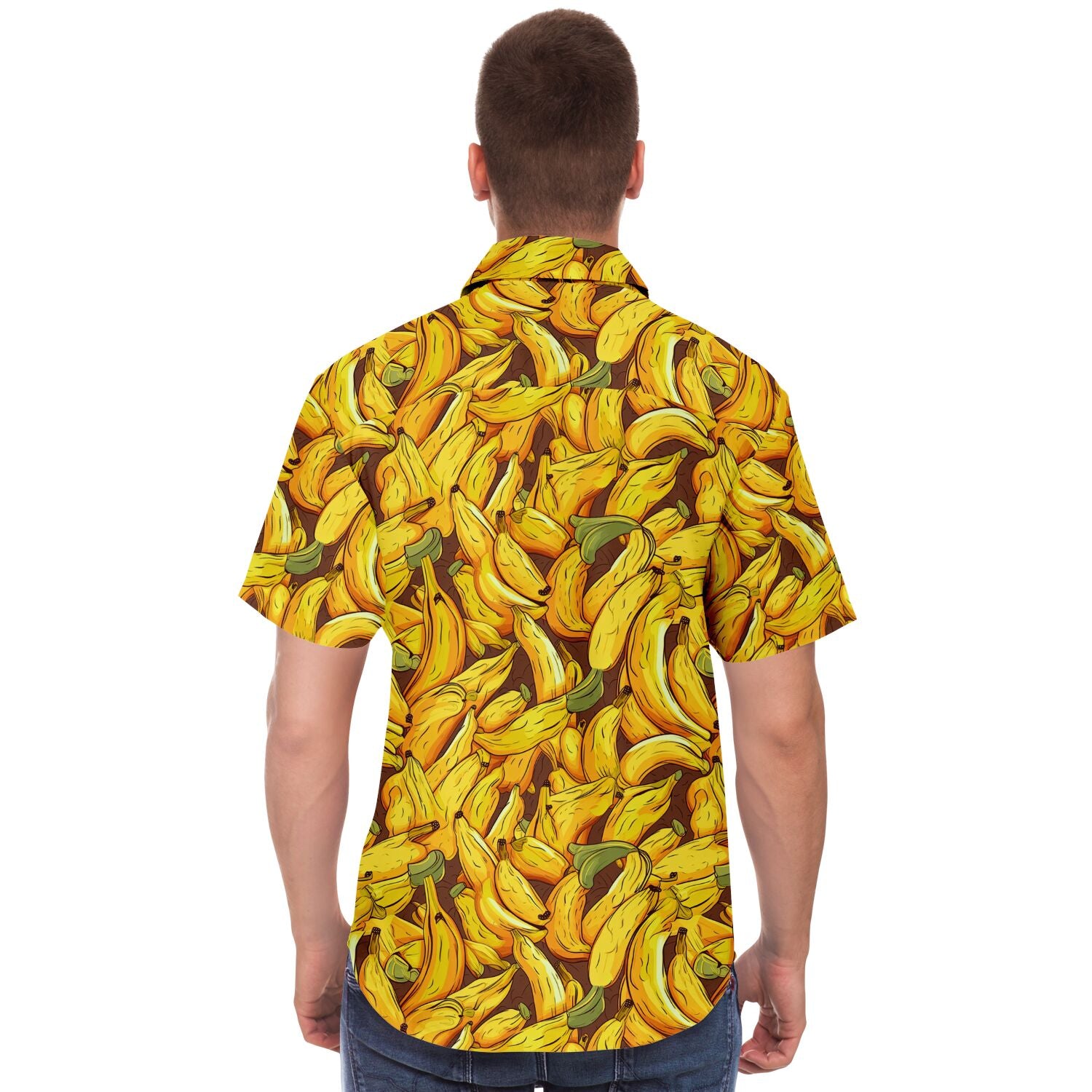 chemise homme colorée banana