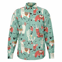 mode homme chemise manches longues esprit lama
