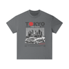 T-shirt fashion enfant oversized – Design Japon rétro
