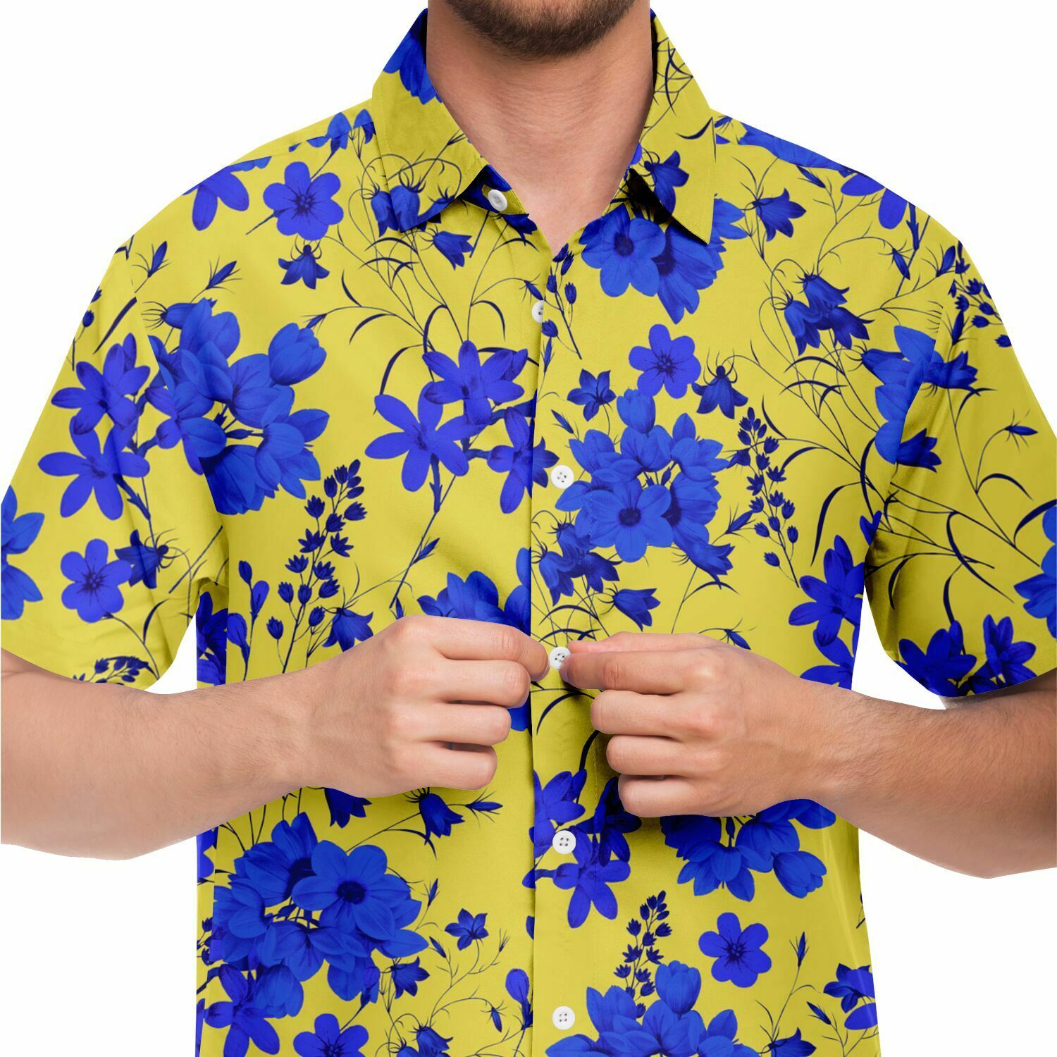 chemise à fleurs mode masculine