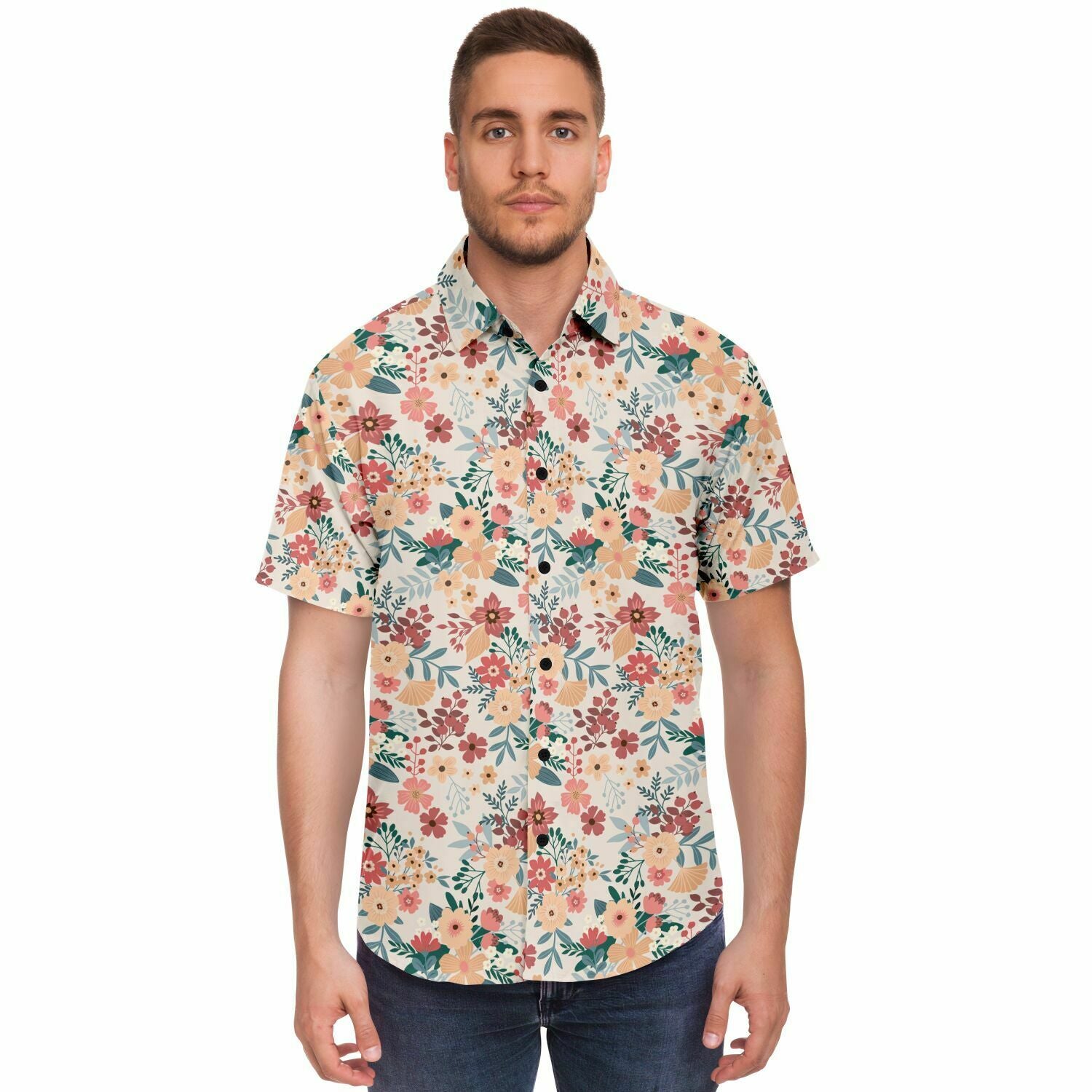 chemise homme imprimé floral