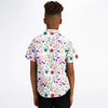 chemise garçon style floral manches courtes