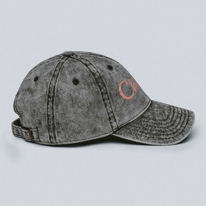 casquette grise rose chill 