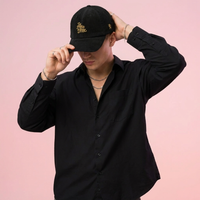 Casquette en velours côtelé