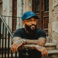 Casquette brodée FLEXFIT - "DAD" (Devant et derrière)