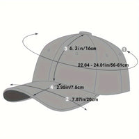 Guide des tailles casquette ajustable Roi de Pique, tour de tête 56-61 cm