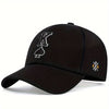 Casquette poker Roi de Pique noire brodée homme, visière incurvée, streetwear original CHT'M