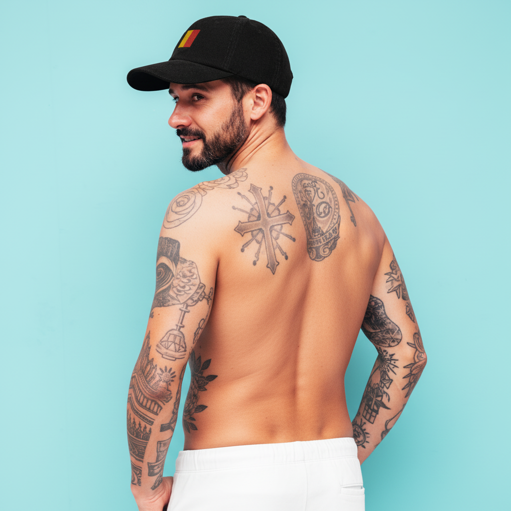 Casquette Belge en velours côtelé - BELGIUM