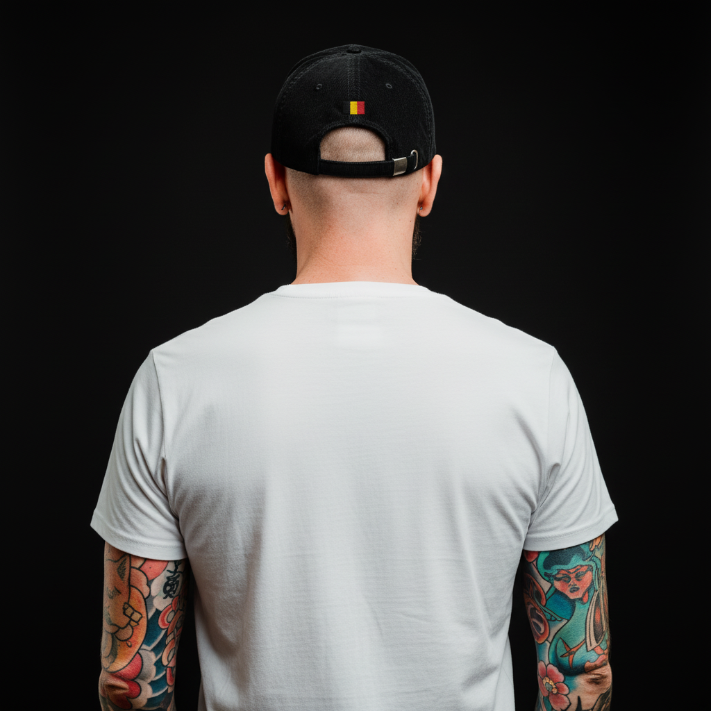 Casquette Belge en velours côtelé - BELGIUM