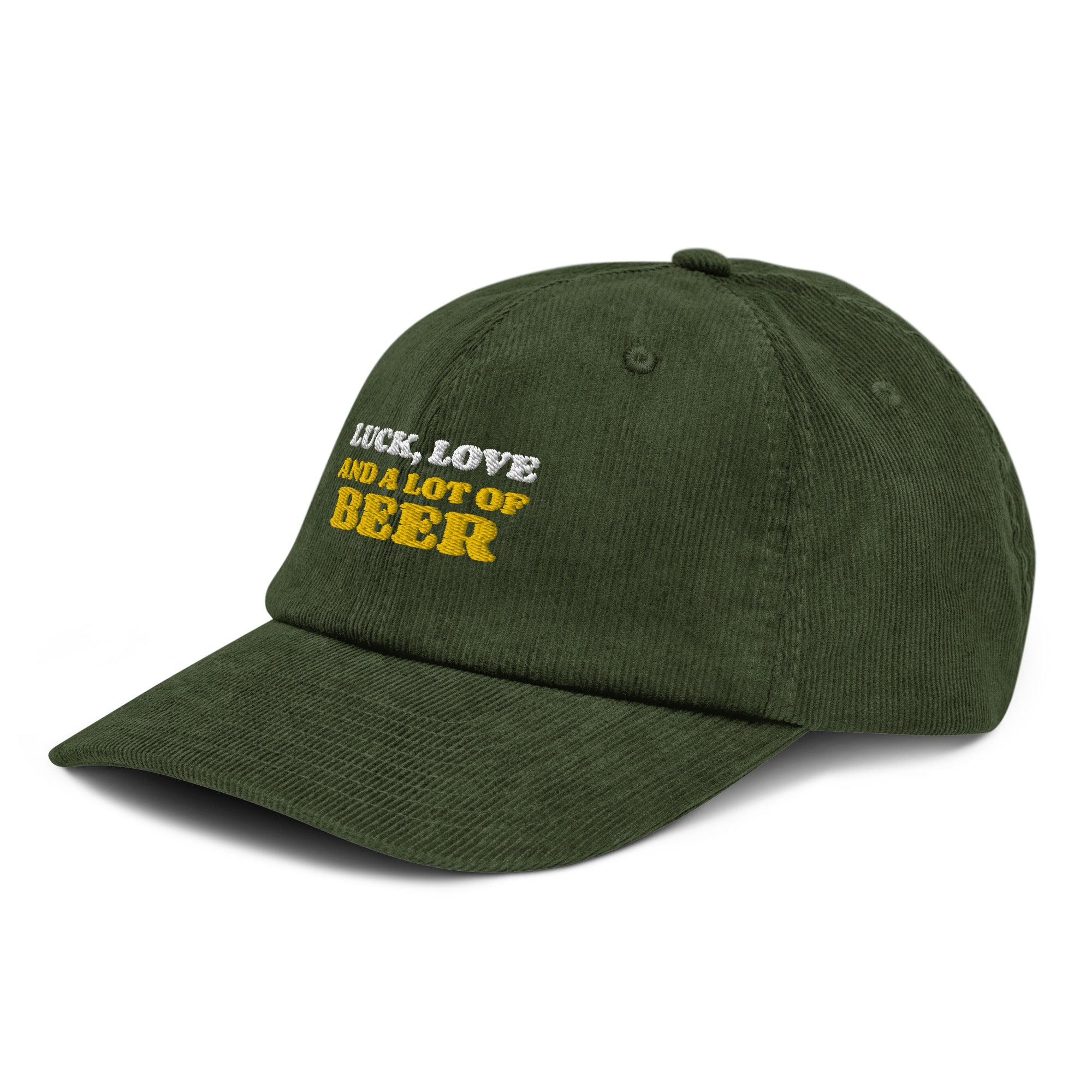 casquette verte velours vert biere bee belge