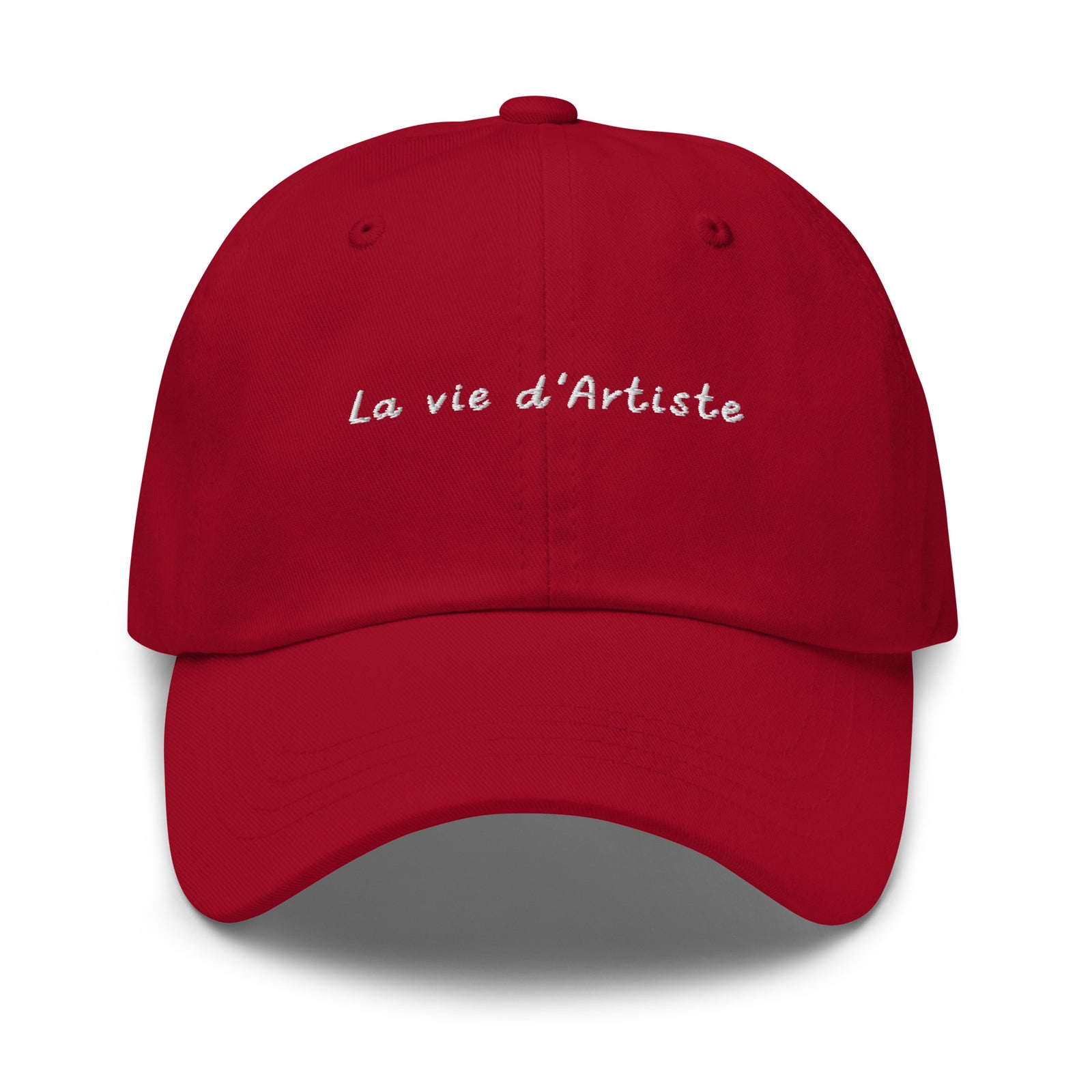 Casquette baseball la vide d'artiste noir CHT'M Boutique