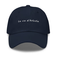 Casquette baseball la vide d'artiste noir style streetwear CHT'M Boutique