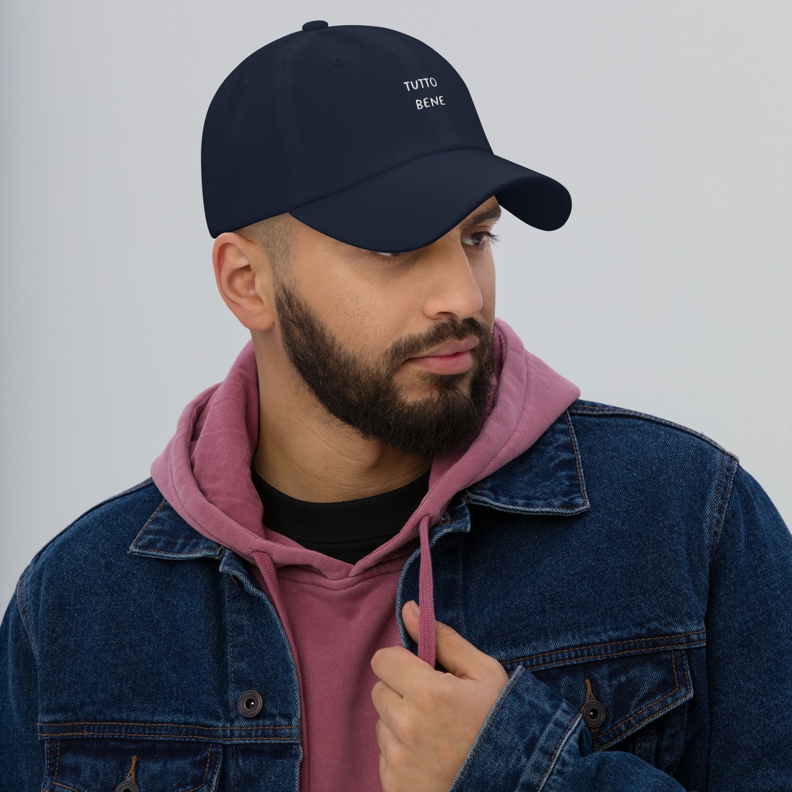 Casquette baseball tutto bene noir CHT'M Boutique