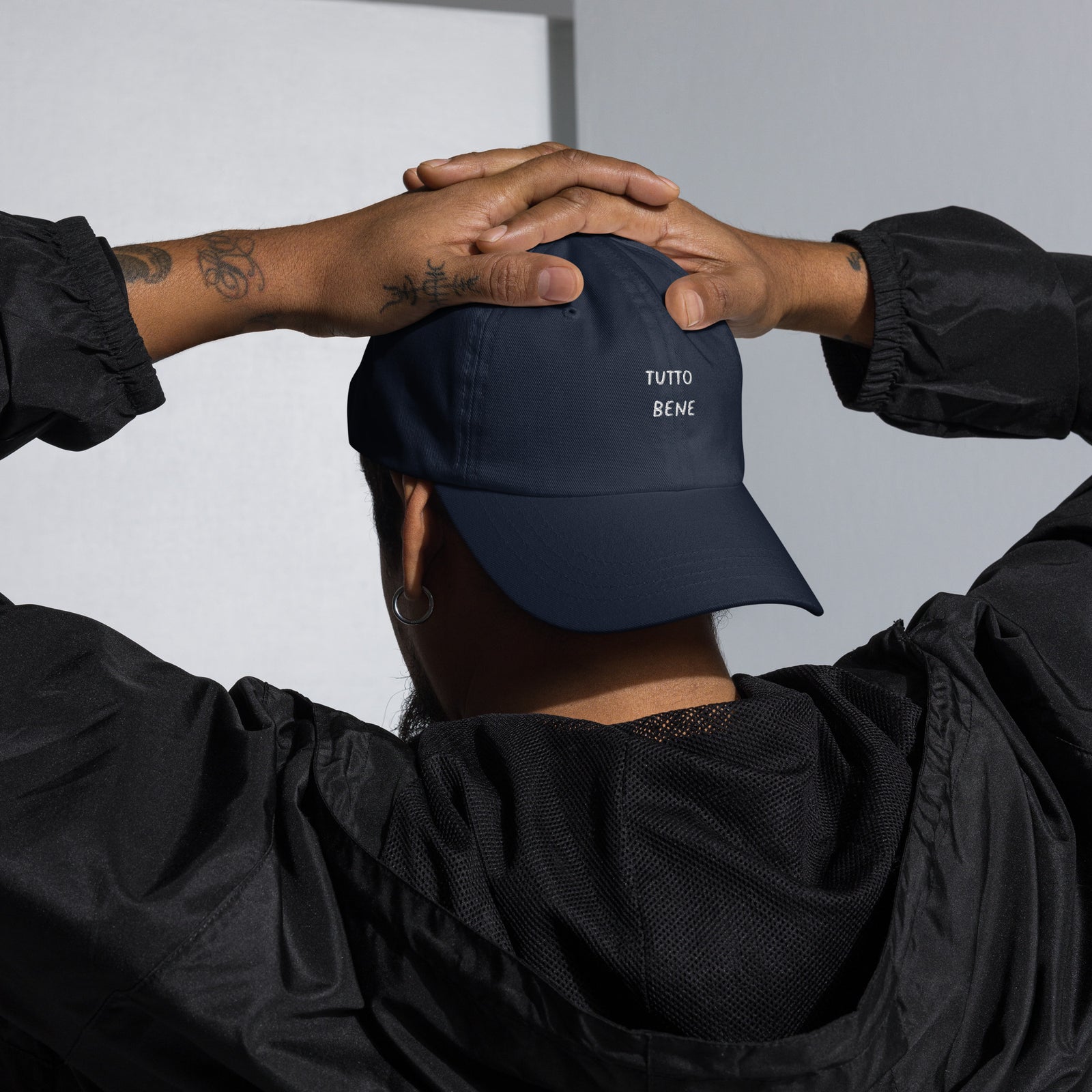 Casquette baseball tutto bene noir style streetwear CHT'M Boutique