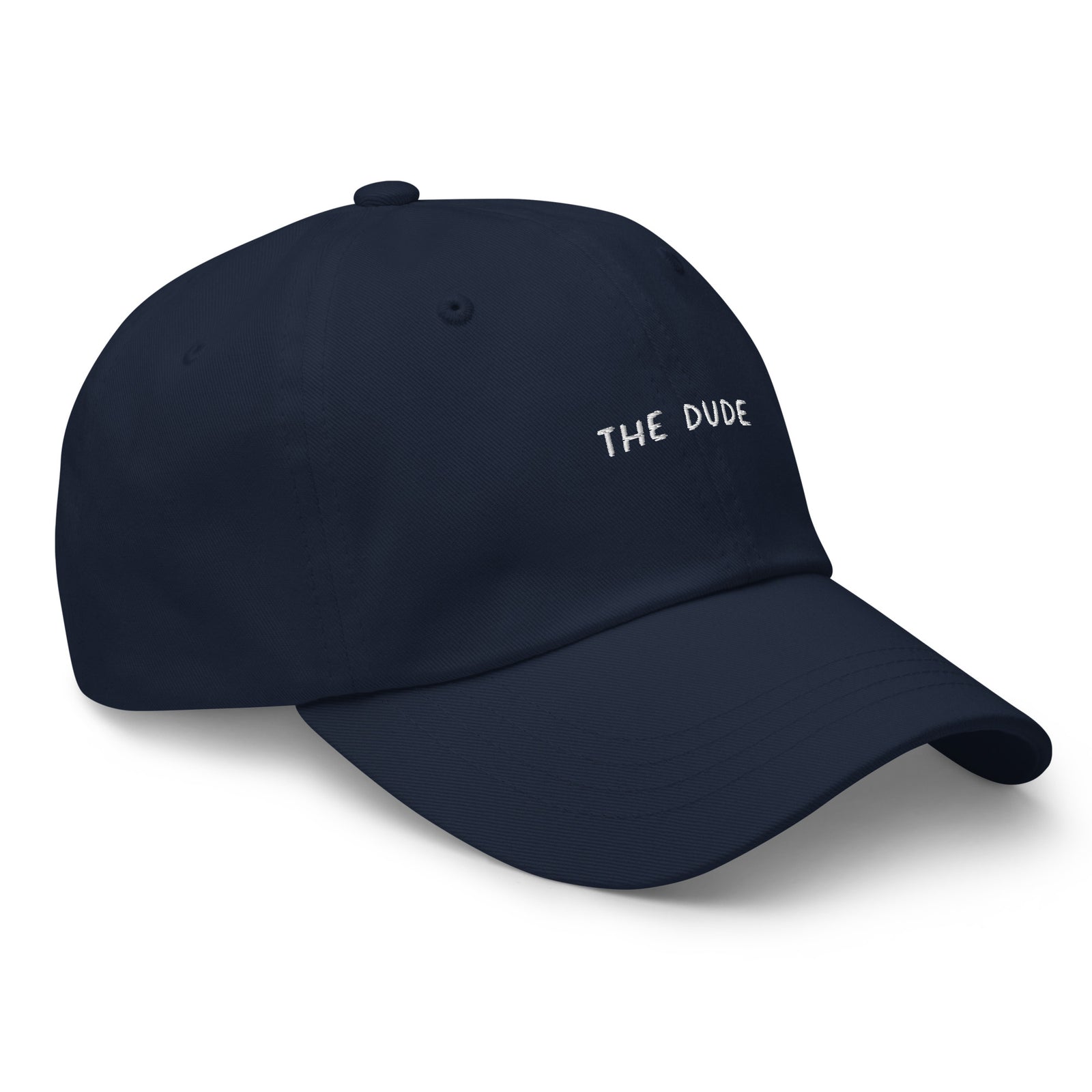 Casquette baseball the dude noir portée en situation CHT'M Boutique